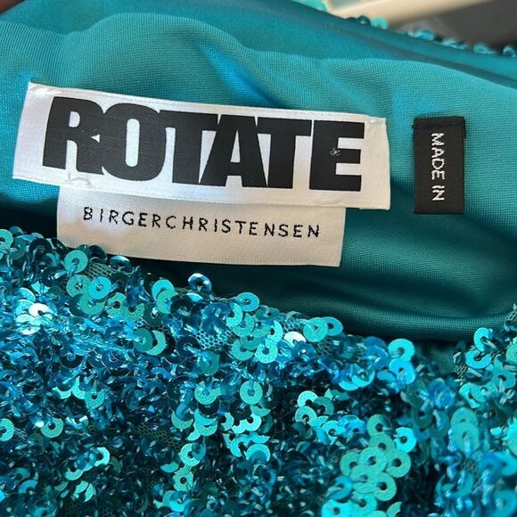 ROTATE BIRGER CHRISTENSEN Aurelia sequin-embellished blouse - Picture 11 of 12